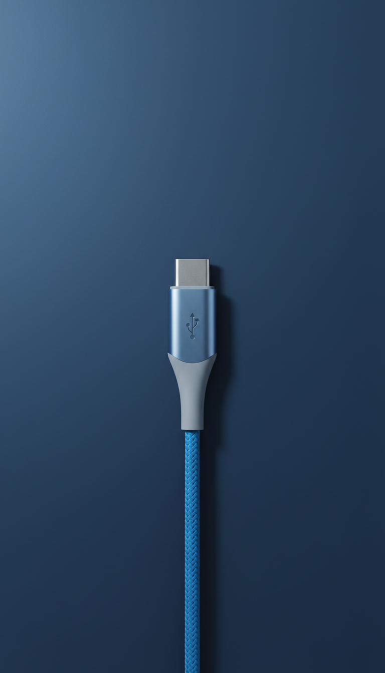 USB-C Cable With Kevlar Reinforcement