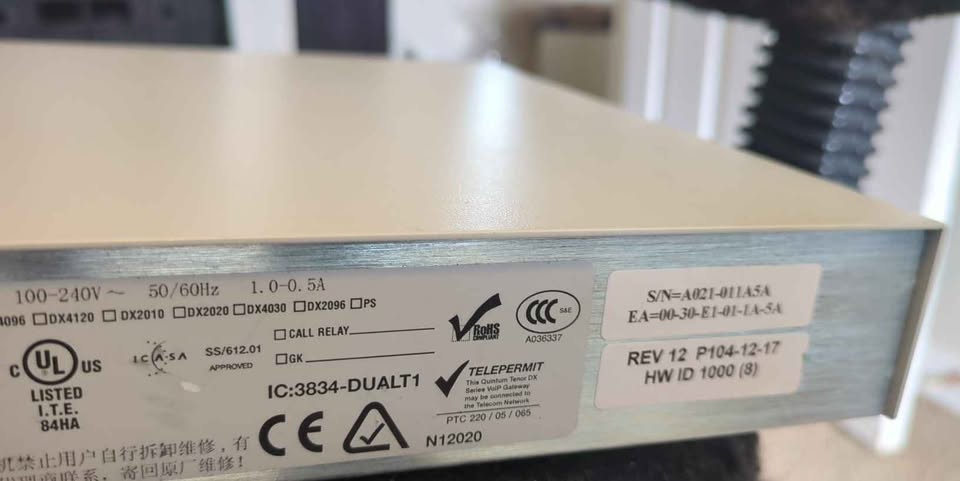 Quintum DX Series 2048 Voip Gateway