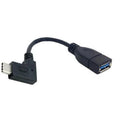 Type-C OTG to USB Female Adapter USB3.0 90 Degree Right Angled Cable
