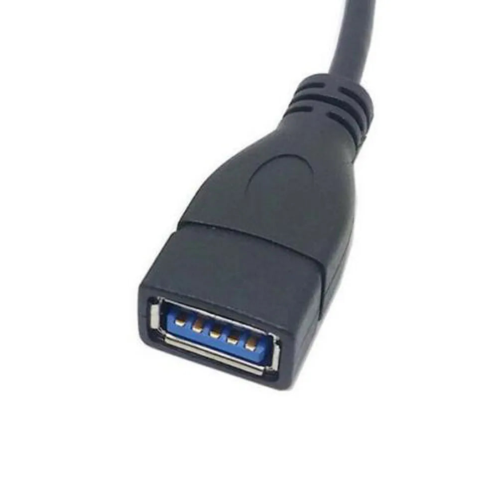 Type-C OTG to USB Female Adapter USB3.0 90 Degree Right Angled Cable