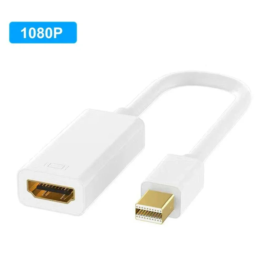 Mini Displayport Cable 4K Adapter 1080P Mini DP Male to HDMI-compatible Female For Apple MacBook Air Pro