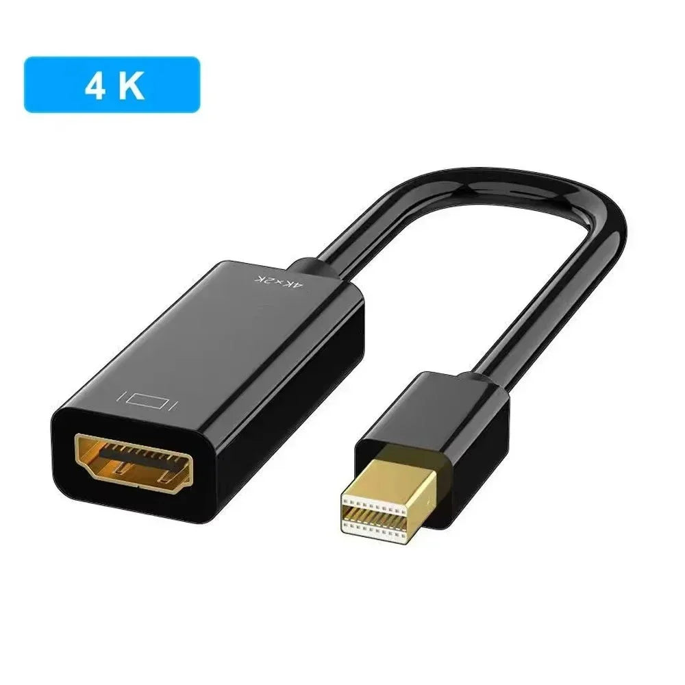 Mini Displayport Cable 4K Adapter 1080P Mini DP Male to HDMI-compatible Female For Apple MacBook Air Pro
