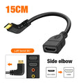 Mini HDMI To Female HDMI Extension Cable 90 Degree Elbow Adapter For TV Box/Stick Camera PS4 PS5 Xbox 4K 2K Converter Short Wire
