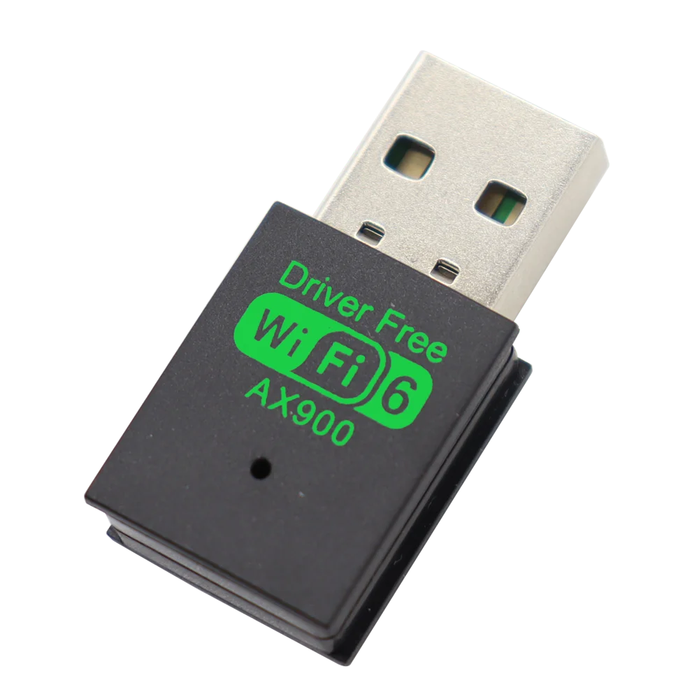 AX900 Network Card WIFI 6 Adapter 900Mbps USB Dongle 2.4G&5GHz Dual Band For Laptop Driver Free Wireless Wlan Receiver