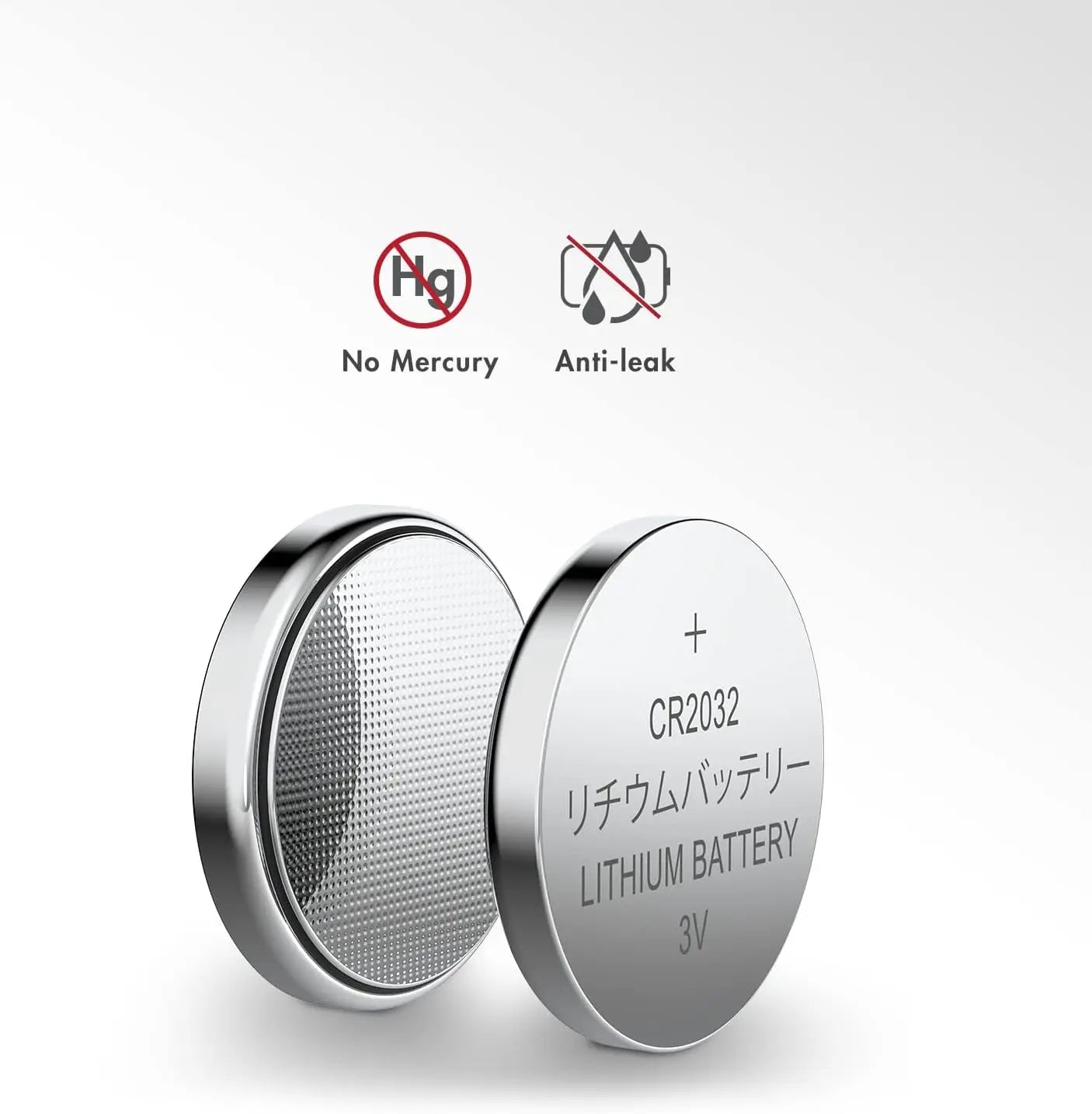 CR2032 Lithium Button Coin Cell 2032 Battery Compatible with AirTag Key FOBs calculators Coin counters Watches 2-40pcs etc