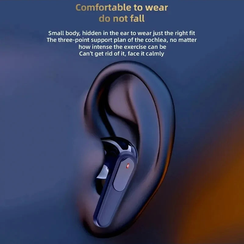 TWS Pro60 Bluetooth Earphones Wireless Headphones Noise Cancelling  with Mic HiFi Stereo Sports Earbuds for Smartphones