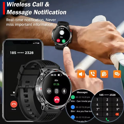 T-Rex 3 Pro Military Grade AGPS Smart Watch 5ATM Waterproof Dual-band GNSS Compass Altimeter AMOLED Swim Sports Smart Watch Men