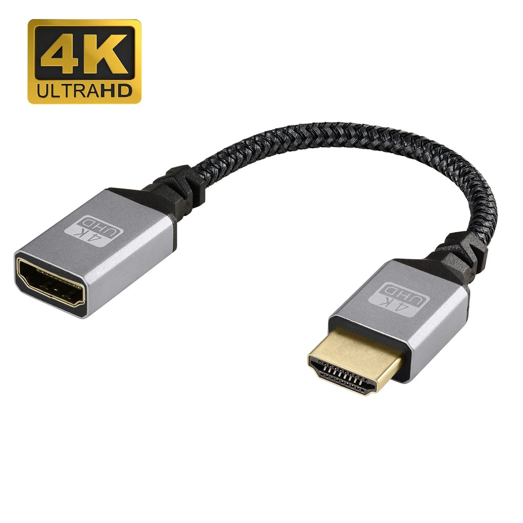 1080P 4K HDMI-compatible Cable Male to Female HDMI-compatible Extension Cord for Xbox Laptop Desktop PC HDTV Monitor Projector
