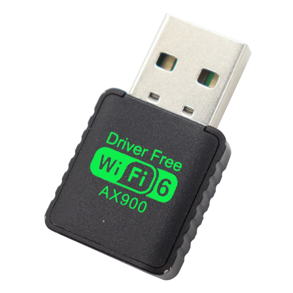 AX900 Network Card WIFI 6 Adapter 900Mbps USB Dongle 2.4G&5GHz Dual Band For Laptop Driver Free Wireless Wlan Receiver