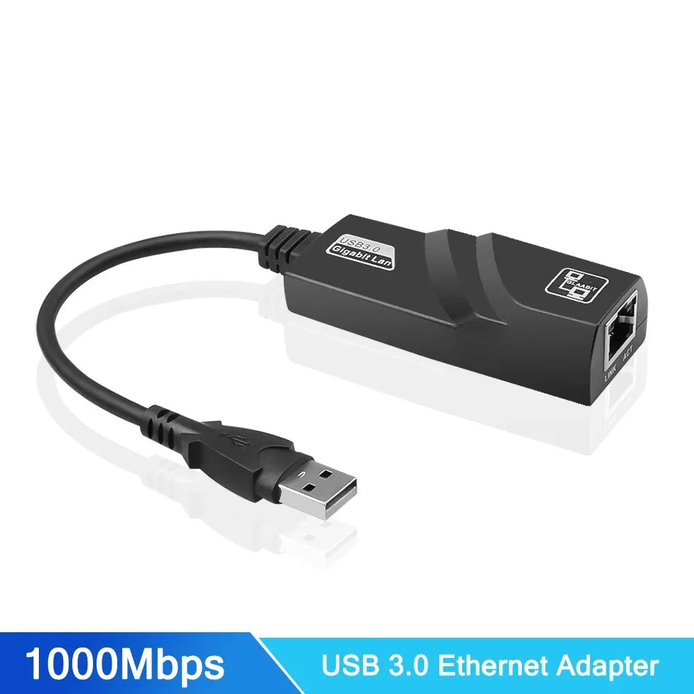2500Mbps Ethernet Adapter 2.5G USB 3.0 Type C to RJ45 Network Card Wired Ethernet Gigabit Adapter Lan Card Hub for MacBook iPad