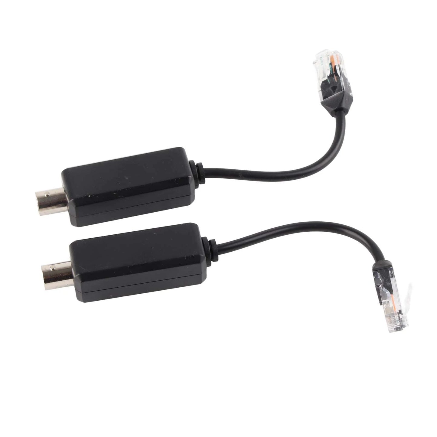 1Pair 10/100Mbps 1CH Passive IP Network Coaxial Transmitter Receiver Extender for IP NVR Camera Extender over Coax for NVR