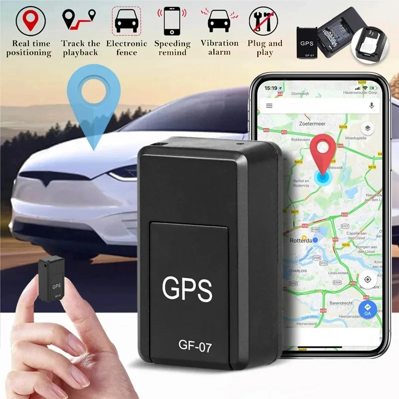 Gps Locator Remote Small Strong Magnetic Car Vehicle Anti-Theft and Loss Prevention Tracker Car Tracking Device Gf-07