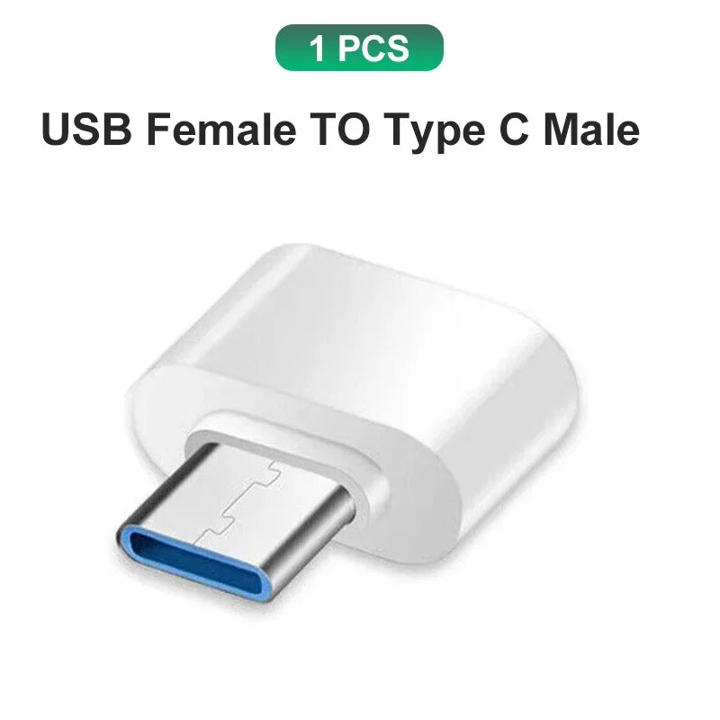 EXSKOF OTG USB 3.0 To Type C Adapter Type-c Female to USB Male Converter for Macbook Xiaomi Samsung OTG Connector