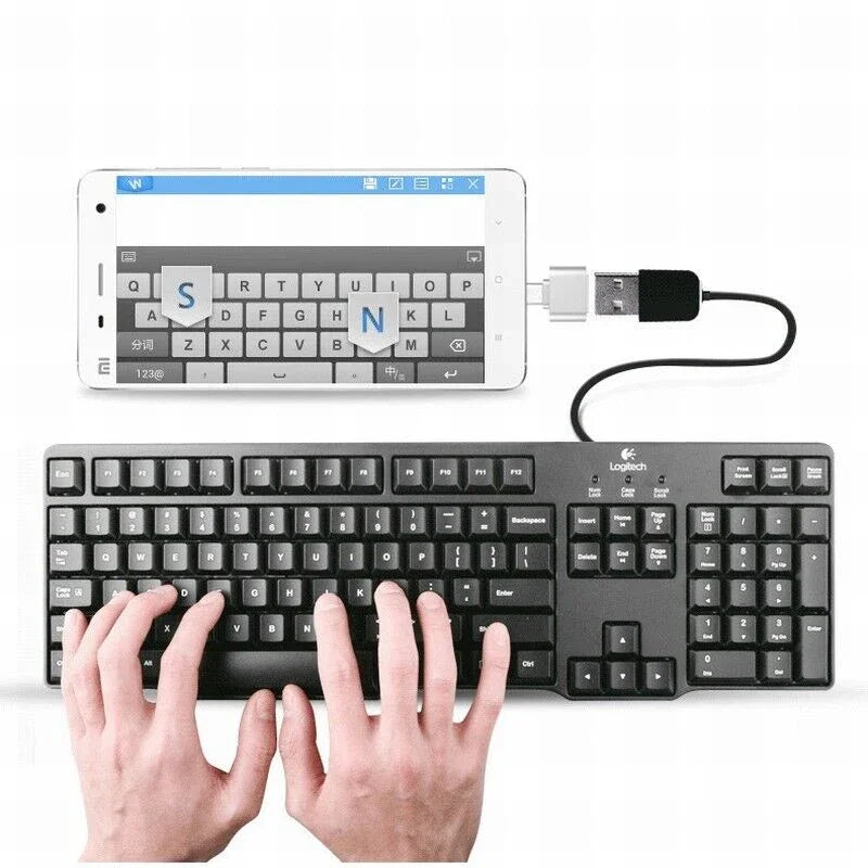 EXSKOF OTG USB 3.0 To Type C Adapter Type-c Female to USB Male Converter for Macbook Xiaomi Samsung OTG Connector
