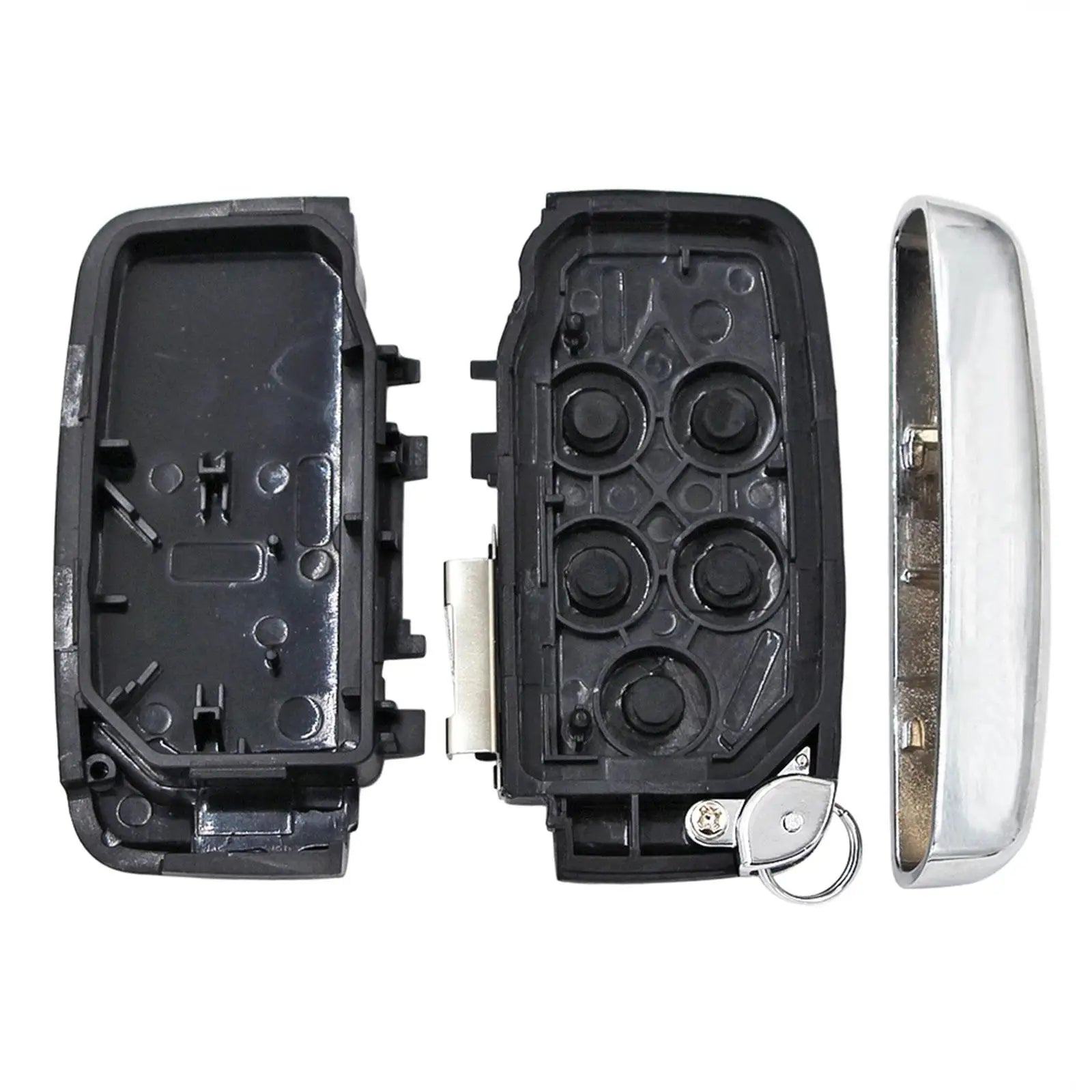 Car Remote Key Fob Replacement Case ABS Metal Sheel Cover for Land Rover Discovery For Range Sport Evoque L405 L494 L538