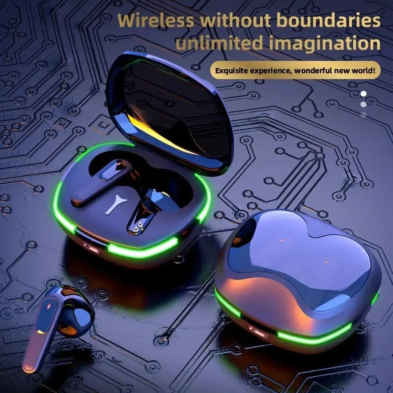 TWS Pro60 Bluetooth Earphones Wireless Headphones Noise Cancelling  with Mic HiFi Stereo Sports Earbuds for Smartphones