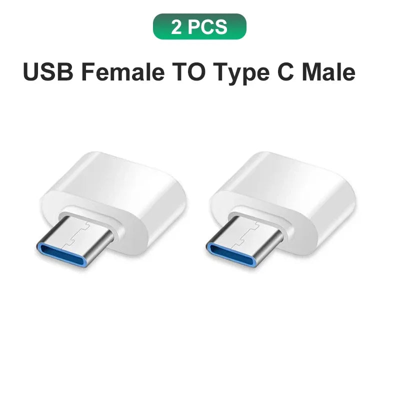 EXSKOF OTG USB 3.0 To Type C Adapter Type-c Female to USB Male Converter for Macbook Xiaomi Samsung OTG Connector