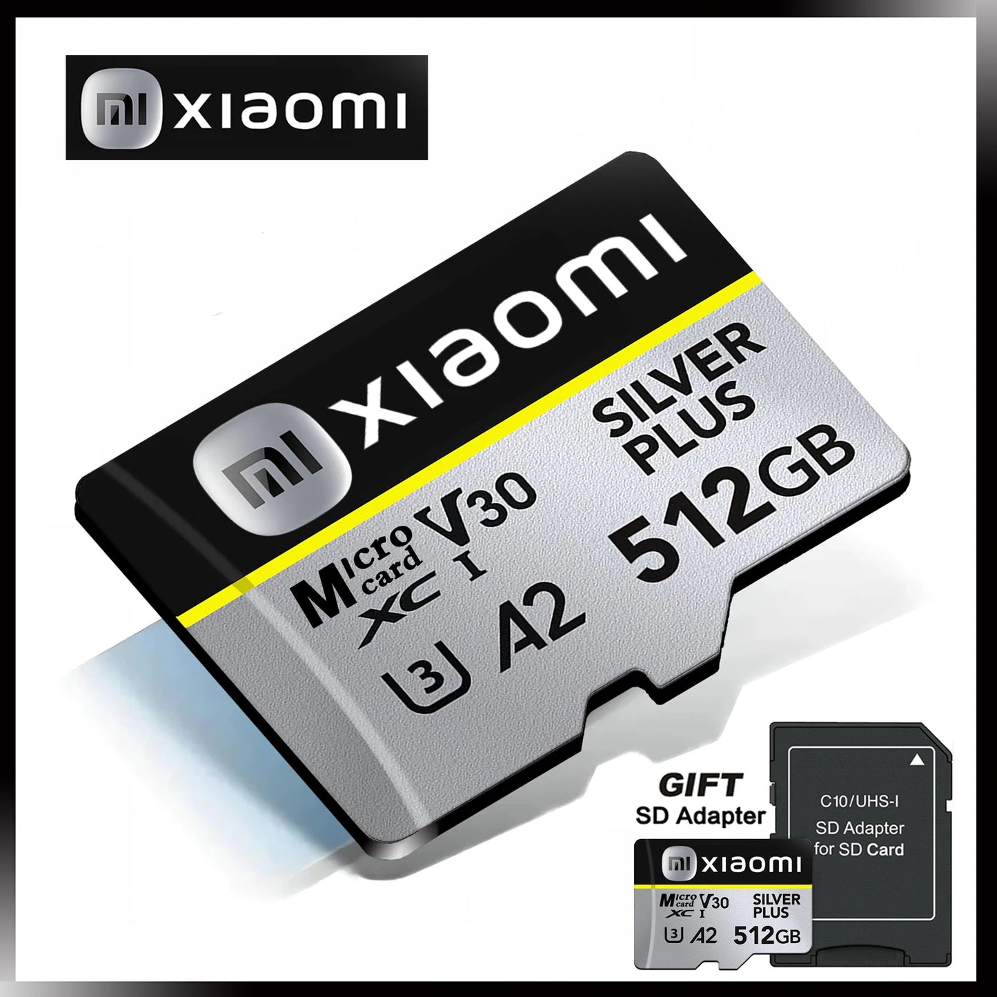 Xiaomi Micro SD Card High Speed Memory Card 128GB 256GB 512GB 1TB Cartao De Memoria Flash Memory TF Card C10 For XiaoMi Sandisk