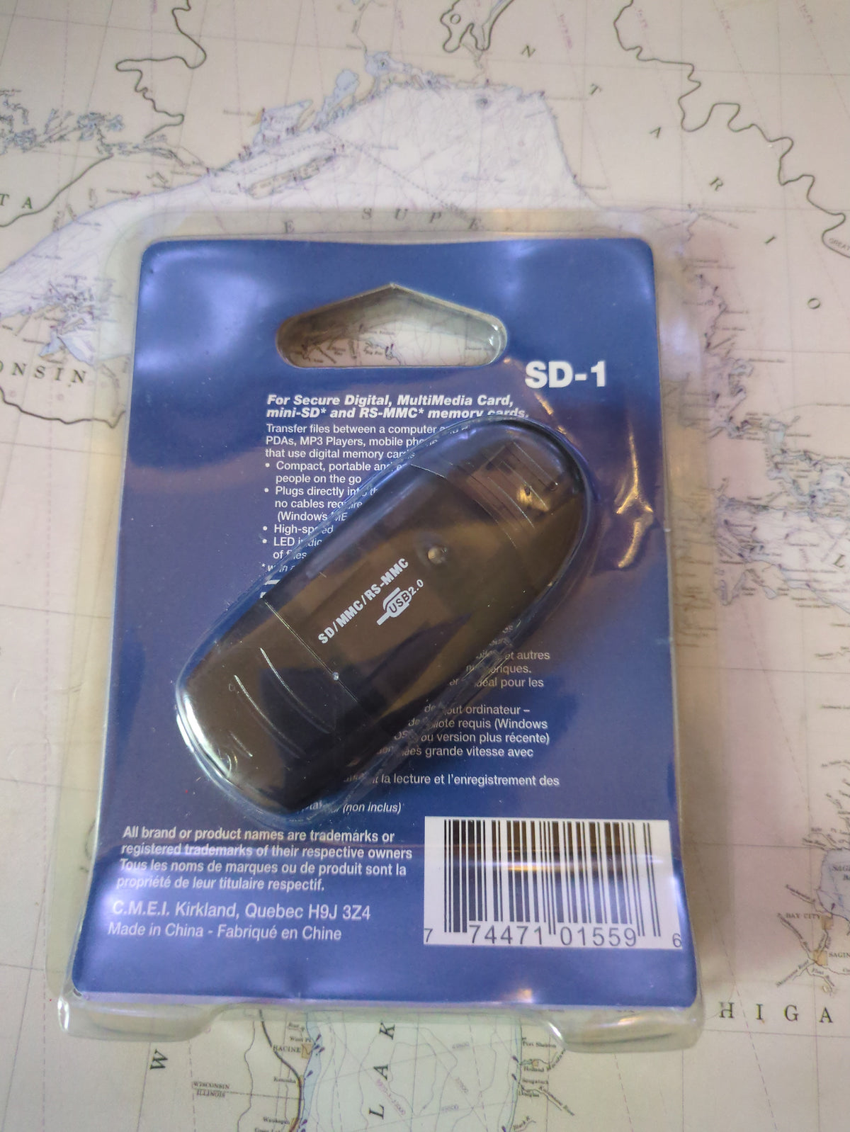 Chateau sd-1 USB multimedia Mini-SD RS-MMC