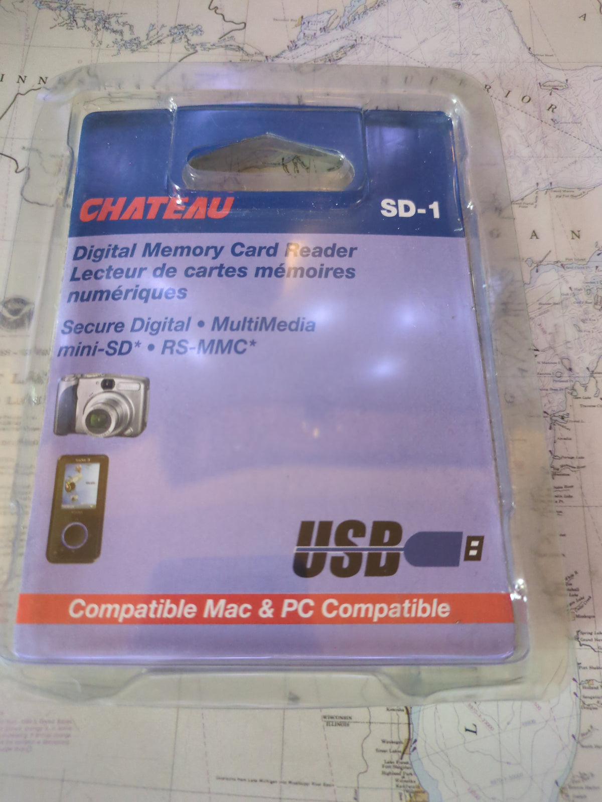 Chateau sd-1 USB multimedia Mini-SD RS-MMC