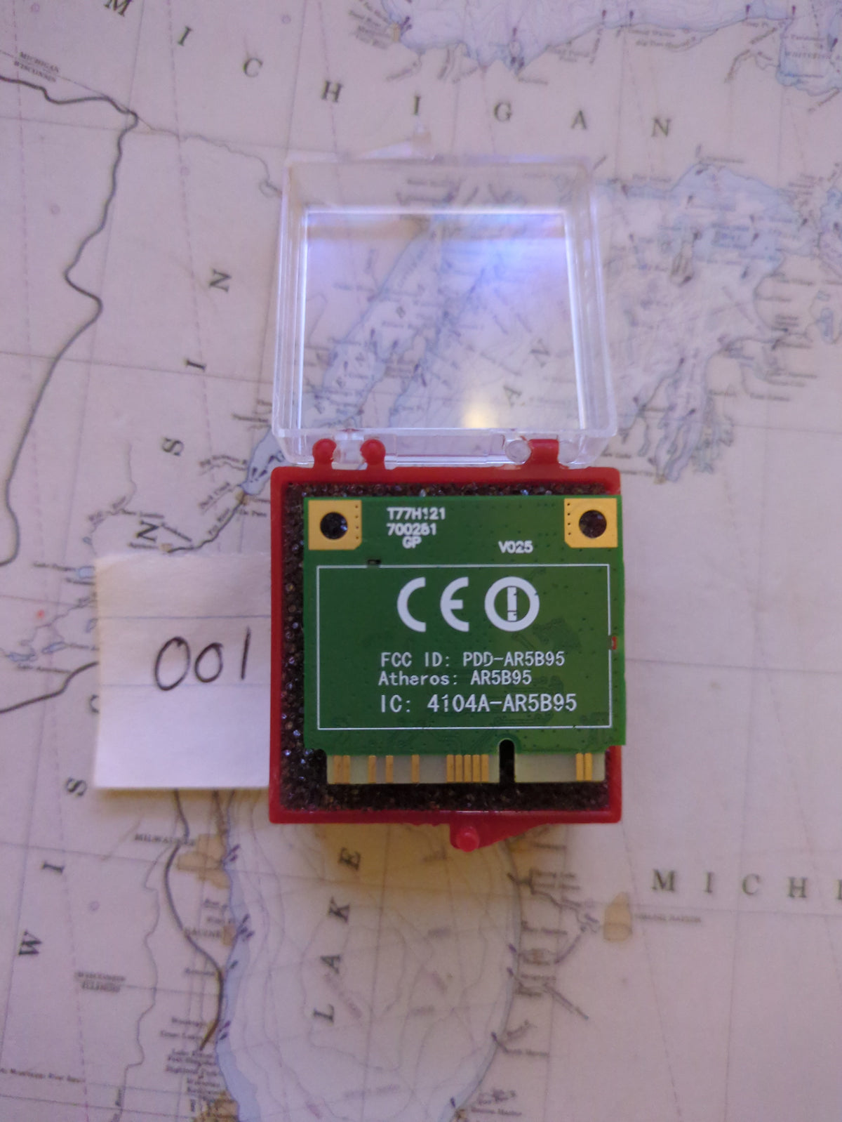 Atheros AR5B95 ATH-AR5B95 802.11B/G/N Half Mini PCI-E WiFi Wireless Card