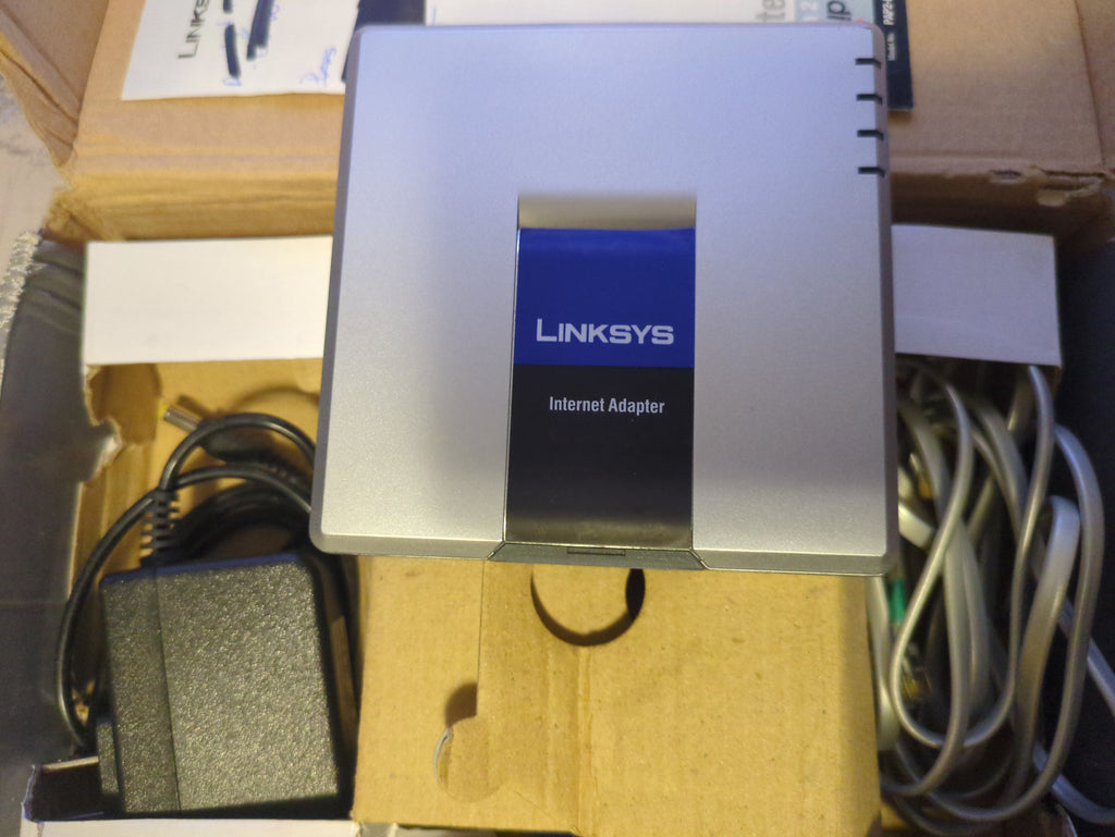 Linksys Internet phone adapter PAP2T-NA